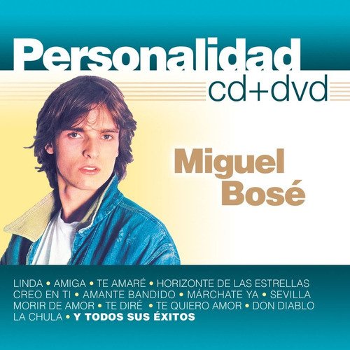 Miguel Bose Personalidad Cd + Dvd Música Nuevo