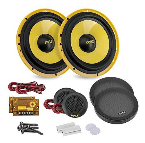 Pack De Altavoces Pyle 6.5'' 400w - Sonido Potente Y Claro