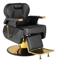 Comprar Sillon Barbero Barberia Peluqueria Silla Peluqueria Nevada Negro Reclinable Redonda