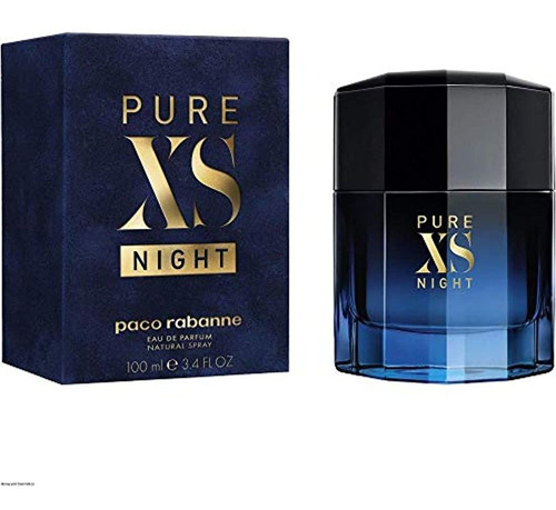 Paco Rabanne - Pure Xs Night - Eau De Parfum Spray 3.4 Oz