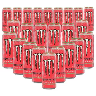 Bebida Energizante Monster Energy Watermelon Roja X24