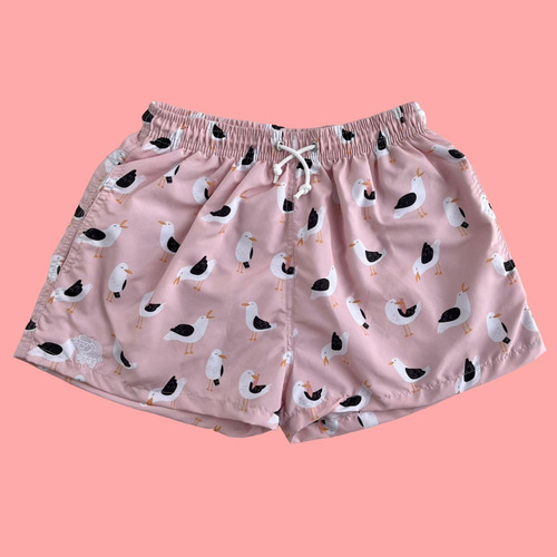Imagen 3 de 4 de Traje De Baño Hombre Gaviotas Argentina Short Malla