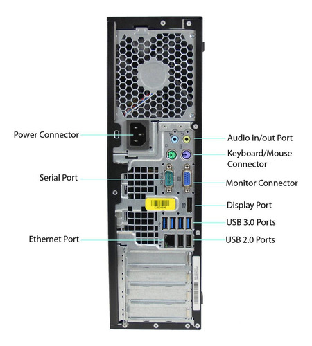 Cpu Hp Compaq 4300/6300/8300 Intel Pentium G2020 4gb Hd80 Rw
