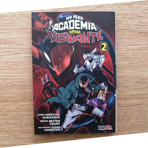 Manga Vigilante: My Hero Academia Illegals Tomo 2