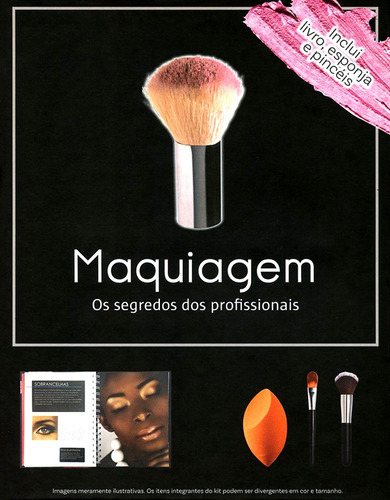 Maquiagem os segredos dos profissionais (kit), de Quarto Publishing. Editora Brasil Franchising Participações Ltda, capa mole em português, 2019