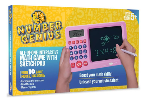 Cooltoys Number Genius - Juego De Matemáticas Electrónico In