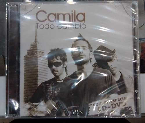 Camila Todo Cambió Cd/dvd Original Nuevo