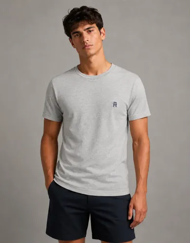 Camiseta Masculina Tommy Hilfiger Monogram Imd Tee Cinza