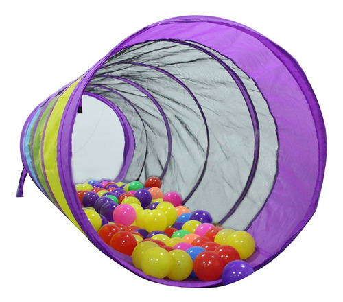Kiddey Túnel De Juego Multicolor Para Niños (6 Pies) Gatea