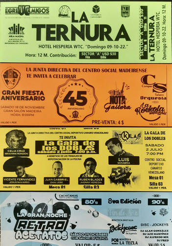Tickets Y Brazaletes