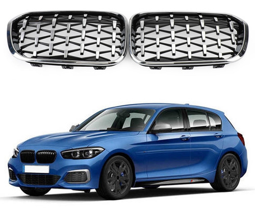Front Kidney Grille Para Bmw 2015-17 1 Series F20/f21