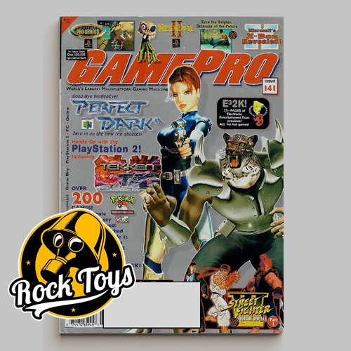 Revista Videojuegos Gamepro #141 Junio 2000 Usa 170 Paginas