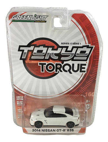 Greenlight 1/64 Tokyo Torque 2014 Nissan Gt-r R35