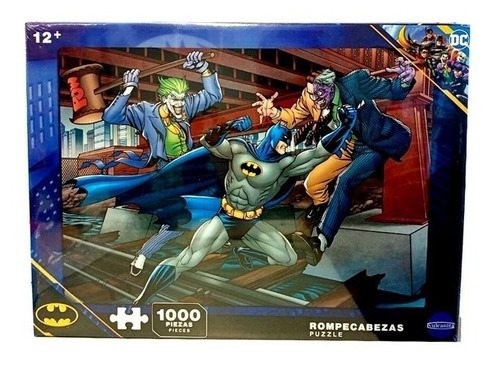 Rompecabezas Puzzle 1000 Piezas Batman Vs Jocker - Vulcanita