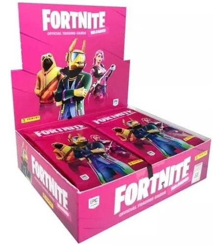 20 Sobres De Fortnite Reloaded Con 4 Tarjetas C/u De Panini