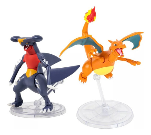 Pokemon Select Set De Figuras Charizard Y Garchomp Exclusive