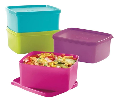 Practifreezee 500 Ml Tupperware Transparente Y Verde