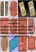 Comprar Archivos Stl Relieve 3d Cnc Router Paneles 610 Modelos