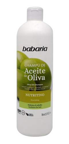 Shampoo De Aceite De Oliva Nutritivo E Hidratante Babaria