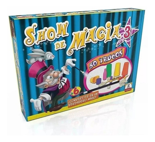 Juego De Magia Show De Magia 1,2 O 3 +50 Trucos Original 