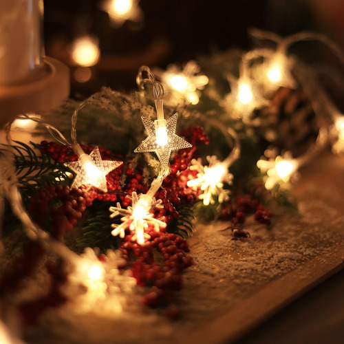 Adorno Cálido Decoración Lámpara De Cadena Para Fiesta
