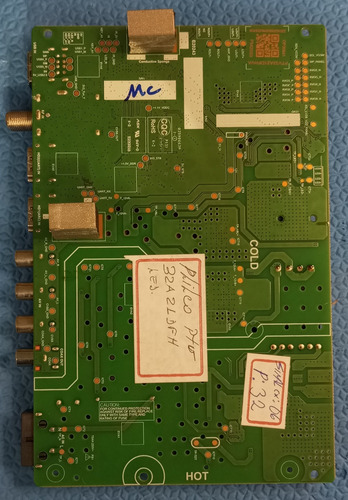 Placa De Sinal Tv Philco Ptv32a21dfh Led Tp.ms3663s.pb758 (Usado)