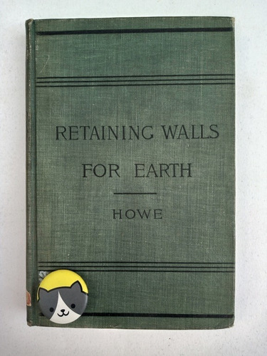 Libro Retaining Walls For Earth Howe, Malverd A. 115p6
