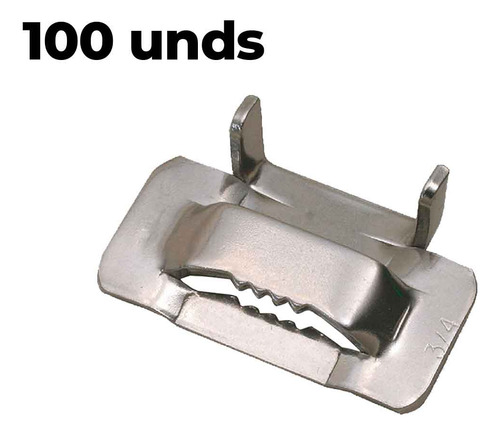 Hebilla 1/2 Para Fleje Metalico Fibra Optica