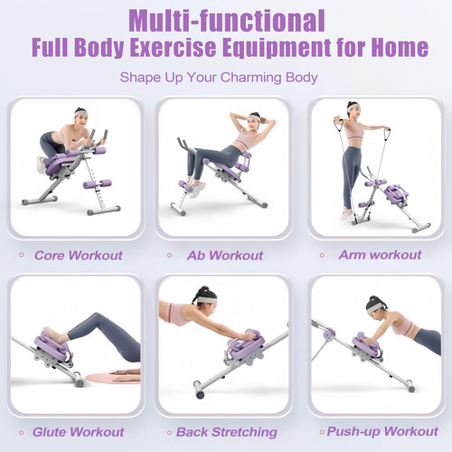 Equipo De Entrenamiento Abdominal Ephesport Multifuncional A