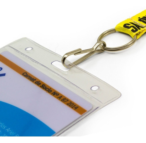 Imagen 8 de 10 de Sobres Pvc Porta Tarjetas 120x80mm 180mic Credenciales X 10u