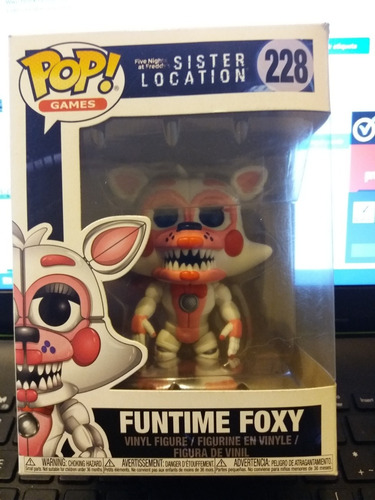 Five Nights At Freddy,funtime Foxy,funko Pop Original