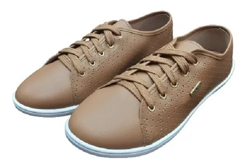 T nis Moleca Feminino Caramelo Original Confort vel Oferta
