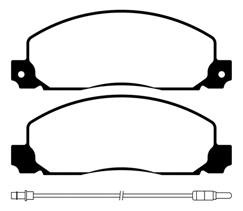 Juego De Pastillas Renault Trafic 91/02