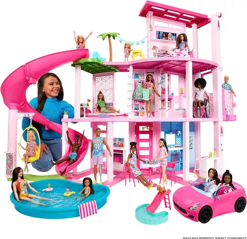 Casa da Barbie com Elevador e Piscina, Brinquedo Barbie Usado 86038126