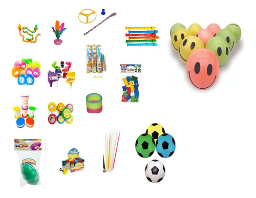 Kit Brinquedos Dia Das Crianças Com 50 Unidades Variadas