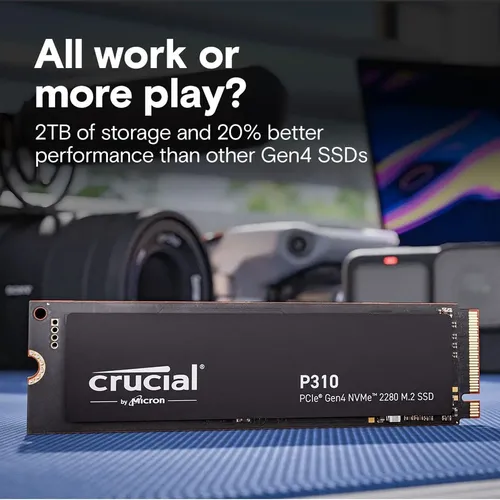 Crucial P310 1tb 2280 Pcie Gen4 3d Nand Nvme M.2 Ssd Up