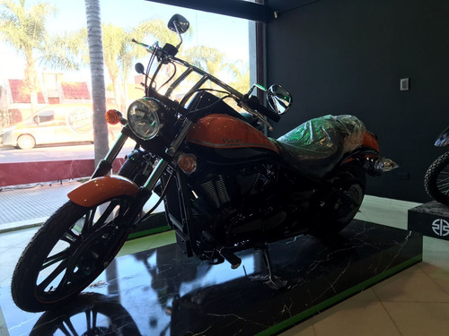 Imagen 4 de 20 de Kawasaki Vulcan 900 Custom 2022 0km Naranja
