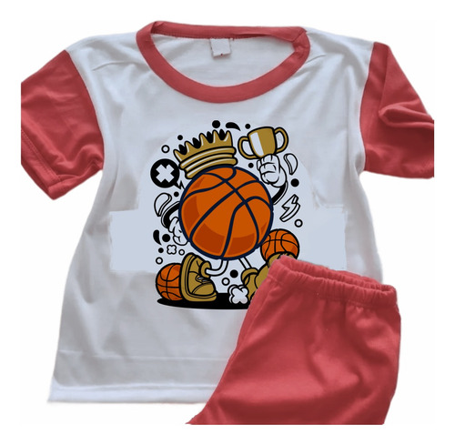 Pijamas Futbol Infantiles Estampadas Personalizadas - 0511