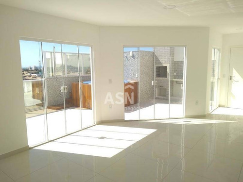 Cobertura Com 3 Dormitórios À Venda, 140 M² Por R$ 692.000,00 - Costazul - Rio Das Ostras/rj - Co0011