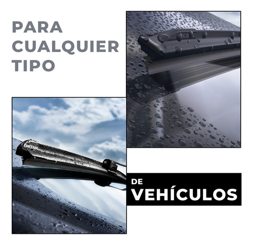 Plumas Limpiaparabrisas Banana Curva 19/21 Pulgadas 2 Plumas
