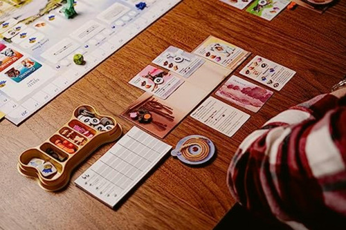 Birdwood Games: Dog Park Juego De Mesa Impulsado Por Cartas