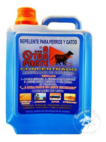 Repelente Perro Gato A Otra Parte - Corrige Conducta 1 Lt