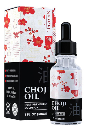 Kit De Limpieza De Herramientas De Aceite Tinyroots Choji, S