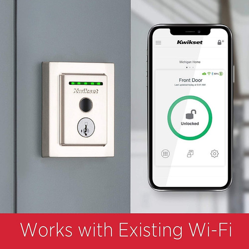 Cerradura Inteligente Kwikset 99590-003 Halo Touch