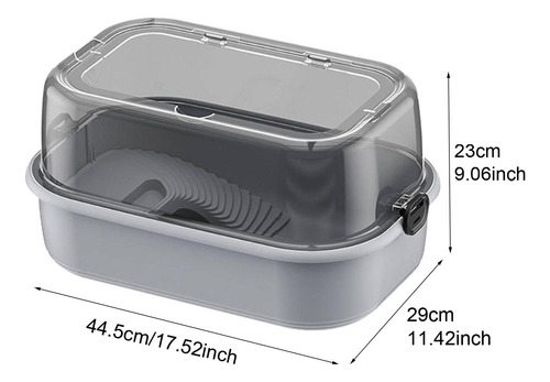 Acuario Para Tortugas Caja De Hábitat Para Acuario De Gris
