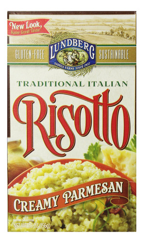 Lundberg Pasta De Risotto Italiana Tradicional, Parmesano Cr