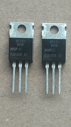 Transistor Bt151-800r Kit Com 05 Peças