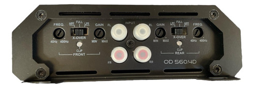 Amplificador Para Auto - Od Designs | Od 560.4d Negro