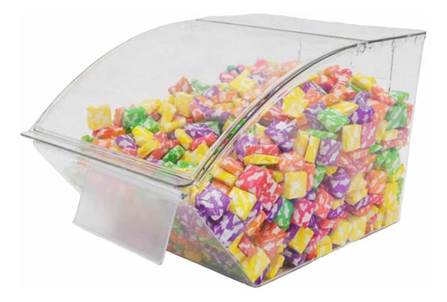 Pote Em Acrílico 5 Litros Para Doces E Grãos Cor Transparente