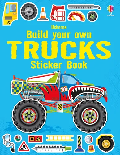 Book : Build Your Own Trucks Sticker Book (build Your Own..